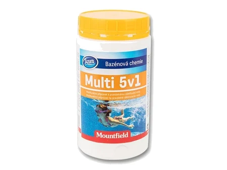 Таблети Azuro MULTI 5 во 1 за базен, пакување 1 кг