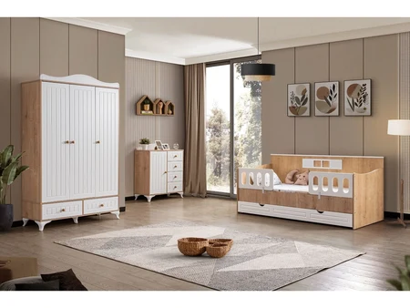 Lusitana Kids' Room Set with Montessori Bed
