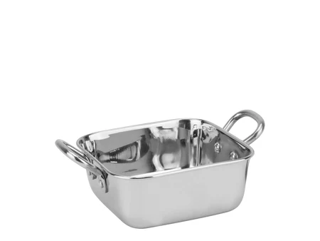 Τετράγωνο μίνι ταψάκι σερβιρίσματος Bianca Semplice, 400 ml