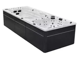 Njord Baden Valhalla – swim spa cu două zone și temperaturi, 8 persoane