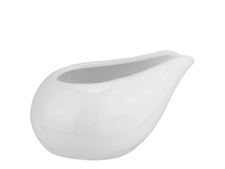 Порцеланова каничка за мляко 100 ml, бяла – серия Luna Forma