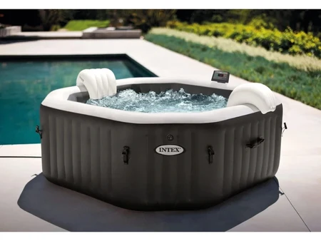 Джакузи с джетове Intex PureSpa Jet & Bubble Deluxe, Wi-Fi, 201 × 71 см