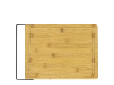 Бамбукова дъска с метална дръжка 37x25,4 см, дебелина 1,5 см