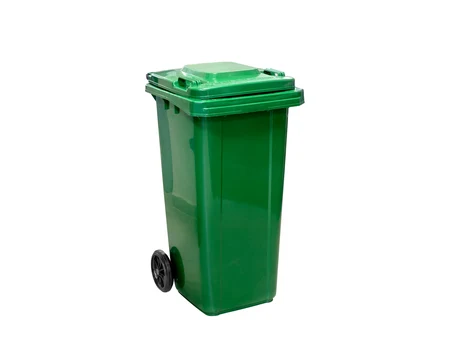 Mülleimer 120 L, Grün