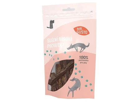 Mr. Gusto говежди наденички, сушена награда за кучета, 150 г