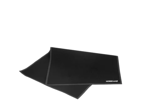 Prosop din bumbac pentru șters și lustruit 39x64 cm, Negru