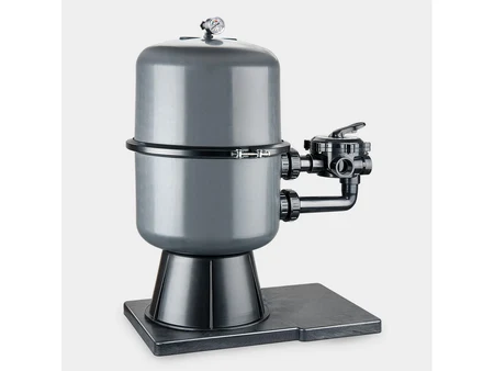 Rezervor de filtrare divizat antracit PREMIUM ASTRALPOOL cu vană cu 6 căi
