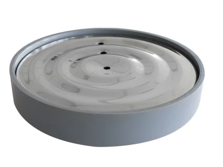Argento Grigio Soap Dish, Grey, Size XL