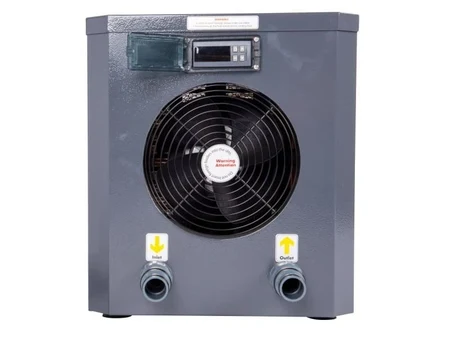 Azuro 3.2 kW – топлинска пумпа за загревање базен, титан и LCD