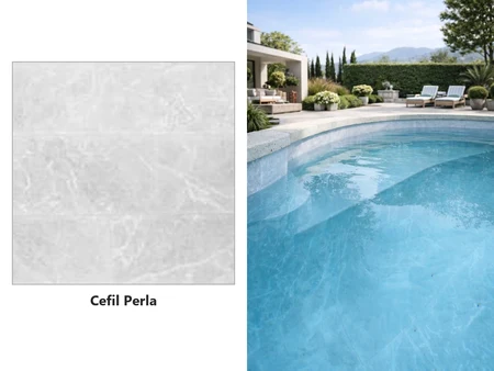 Cefil Victoria Perla – armierte PVC-Folie 1,5 mm für Pools
