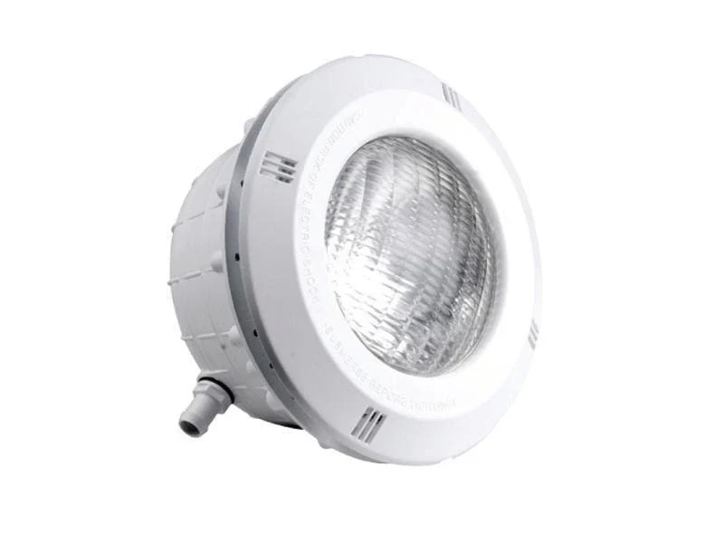 Подводен халогенен прожектор 300 W за басейн с бяла светлина и корпус от ABS