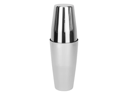 Shaker metalic pentru cocktailuri, argintiu, 750 ml
