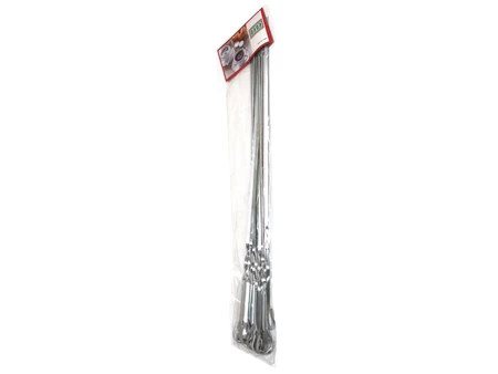 Barbecue Skewer Set, 38 cm, 12 Pieces