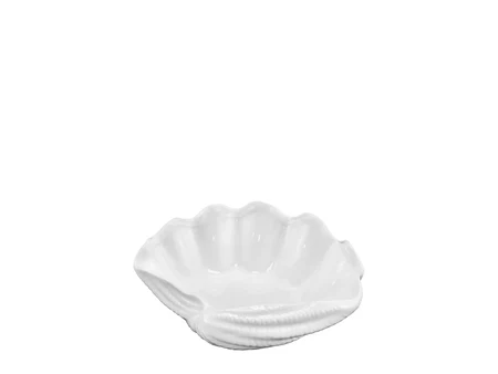 Porzellanschale in Muschelform Conca Marina, 13x11 cm