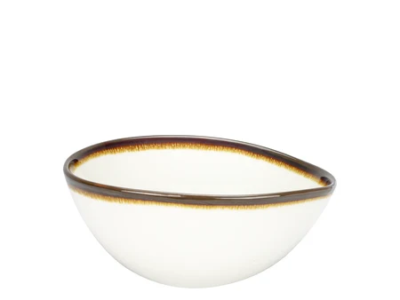 Große Schüssel Piuma Naturale, Porzellan, 23 cm, 1700 ml