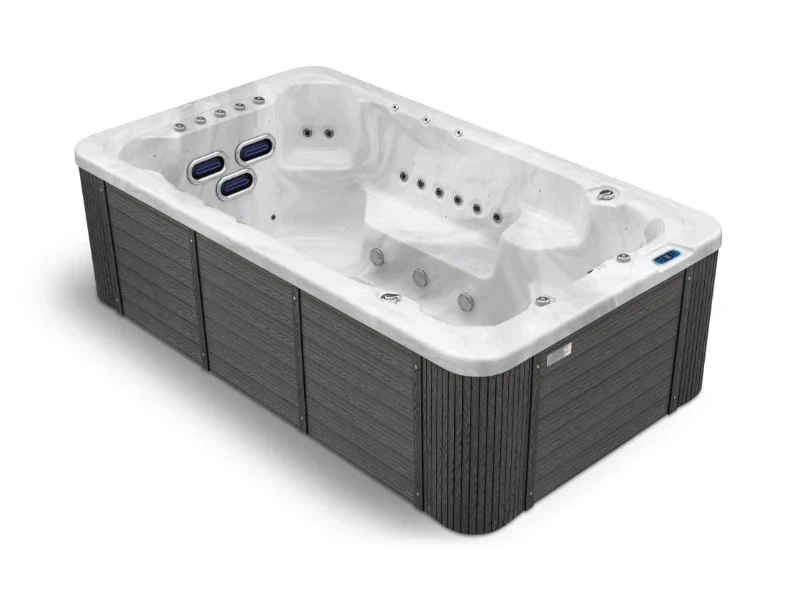 Aquas Swim Spa – jacuzzi pentru înot 390 × 225 cm, Canadian Spa, cu husă termică
