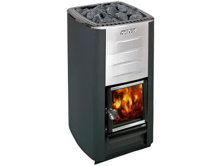 Harvia M3 – печка за сауна на дърва 16,5 kW с комплект за комин