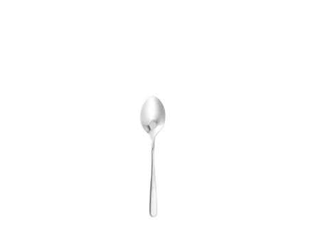 Kaffeelöffel Piuma Naturale aus Edelstahl 18/10, 2,5 mm stark