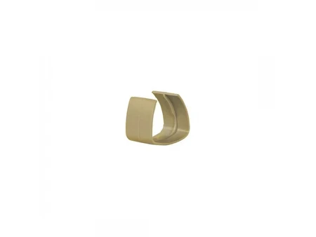 Beige PVC clip for top rails of Mountfield Ibiza pools, 3EXX0409