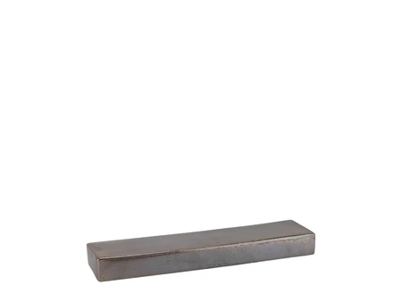 Platformă dreptunghiulară din porțelan Notte Chiara, 33x10 cm