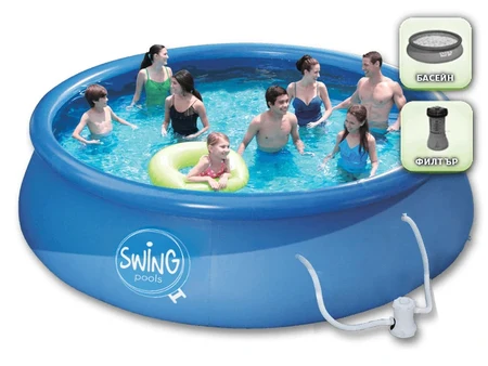 Swing Quick Set® 549×122 см – голем надуен базен со пумпа 3 м³/ч NB18I