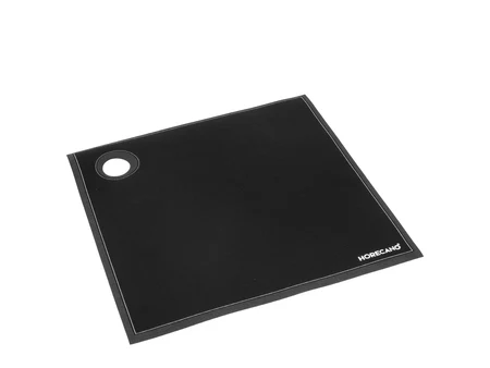 Șervet din bumbac pentru pahare și vin 40x40 cm, Negru
