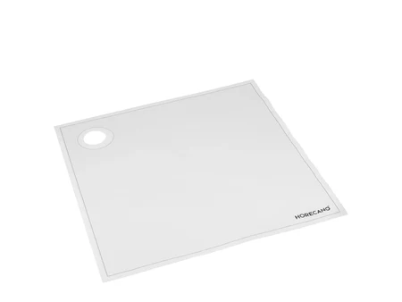 Șervet din bumbac pentru pahare și vin 40x40 cm, Alb