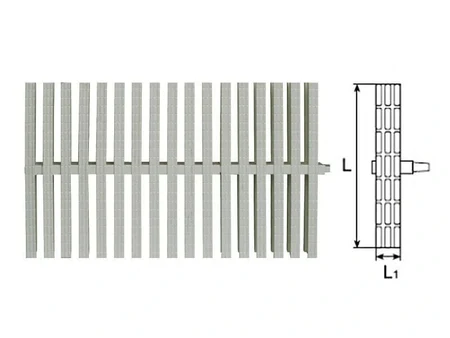 Single Flexible Grating for an Overflow Pool, Polypropylene – Atlas Pool
