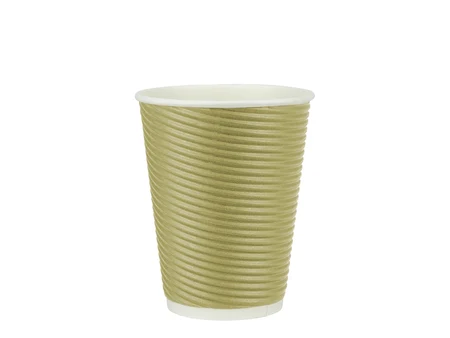Pappbecher 300 ml, beige, 25 Stück