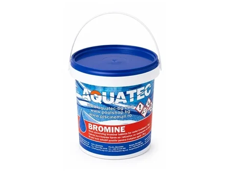 BROMINE – бромни таблети по 20 г, кофа 1 кг за џакузи и топли базени