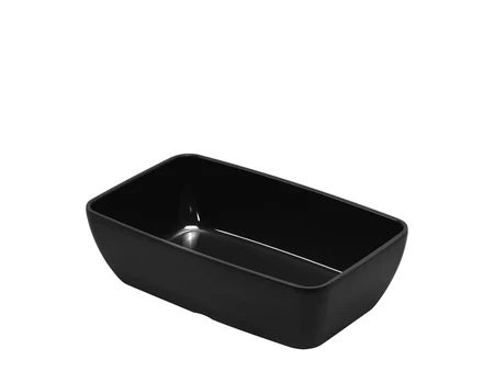Μπολ Gastra Linea GN 1/4 με βάθος 75 mm, μαύρο