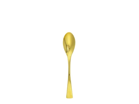 Lingurița de desert Nero Dorato, aurie