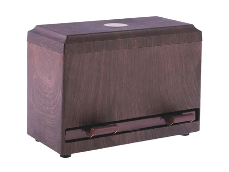 Καφέ δοχείο διανομής καλαμακιών 24 x 14 x 19,5 εκ.