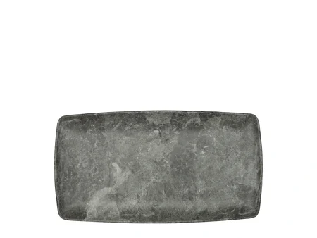 Правоъгълно плато GN 1/3 Piatto Scuro 17,6 × 32,5 см за сервиране