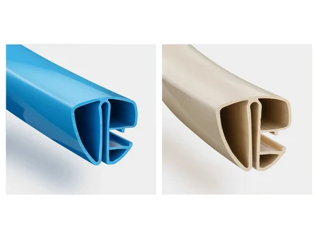 Горни шини Combi од PVC за лајнер на базени Ibiza, во сина или песочна боја