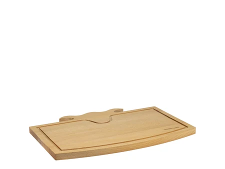 Даска за сервирање од багрем со рачки-рогови, 38 x 27,6 см