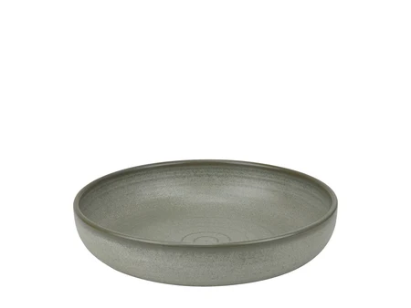 Tiefer Porzellanteller Edera Verde, grün, Ø 22 cm, 1100 ml