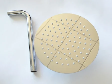 Cap de duș rotund din metal pentru dușul solar De Luxe, Mountfield MT03062