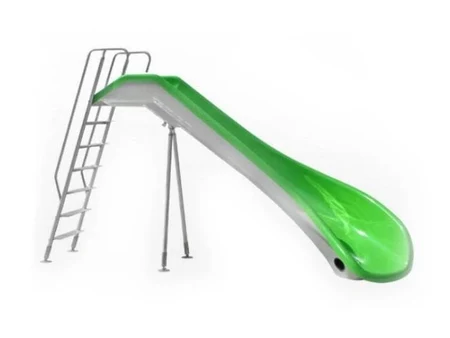 Poolrutsche Joy mit Wassersystem, Glasfaserkunststoff, 215 cm