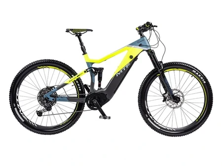 Карбонов e-MTB MTF Xtreme 9.4 EVO Ltd. с пълно окачване и Bafang M510