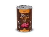 Conservă StarVita cu carne tocată de vită pentru pisici, super-premium, 400 g