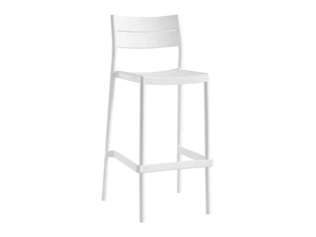 Barhocker Tavola Chiara in Weiß, 50×51×106 cm