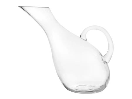 Glaskaraffe mit Henkel 1,5 Liter, 20 cm hoch