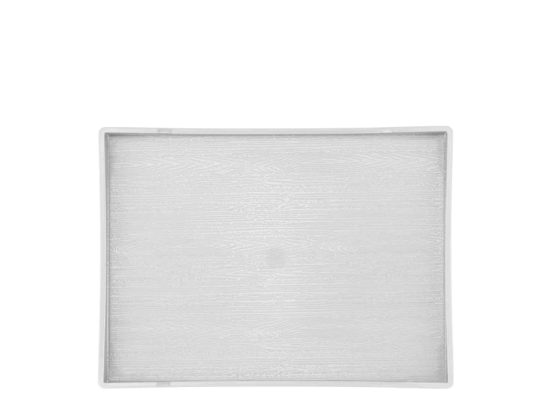 Бяла правоъгълна табличка 21×15,5 см, втори ъгъл