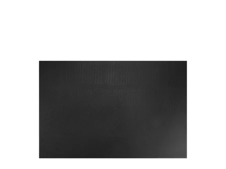 Tischset aus Kunstleder 45×30 cm, schwarz