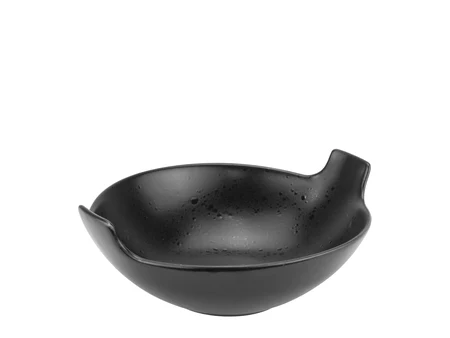 Porcelain Bowl Strada Viva, Black, Ø 19.8 cm