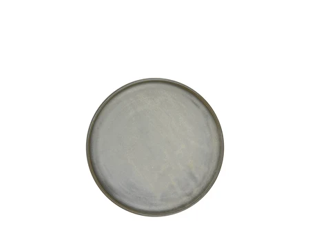 Edera Verde Porcelain Plate, Green, Ø 21 cm