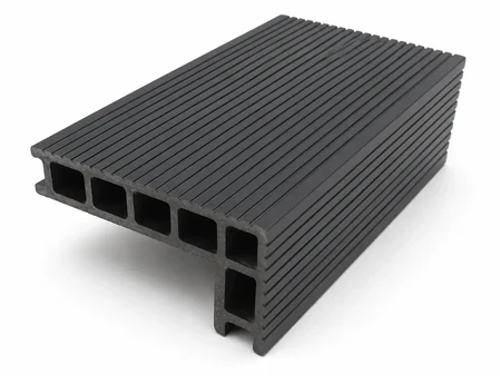 L-профил DECKER L Deck D400 140×60×3000 мм, рифлан, за WPC декинг