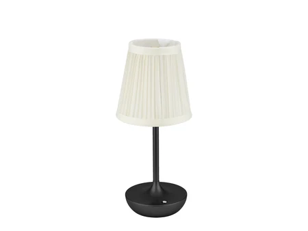 LED настолна лампа черна Ø12 × височина 29 см