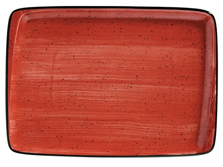 Правоъгълна чиния Fiamma Chiara 23x16 см